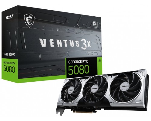 MSI VGA NVIDIA RTX 5080 16G VENTUS 3X OC PLUS DDR7