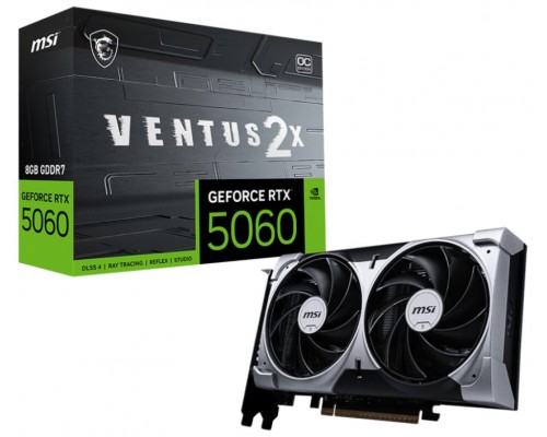 MSI GeForce RTX 5060 8G VENTUS 2X OC NVIDIA 8 GB GDDR7