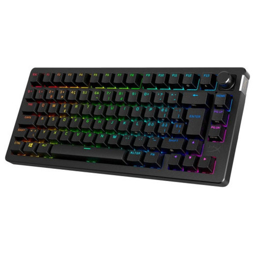HP Teclado gaming HyperX Alloy Rise 75 inalámbrico-MR61 HP Teclado gaming HyperX Alloy Rise 75 inalámbrico