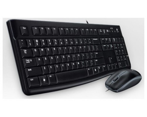 Combo teclado y raton logitech mk120