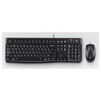 Teclado + mouse logitech mk120 optico