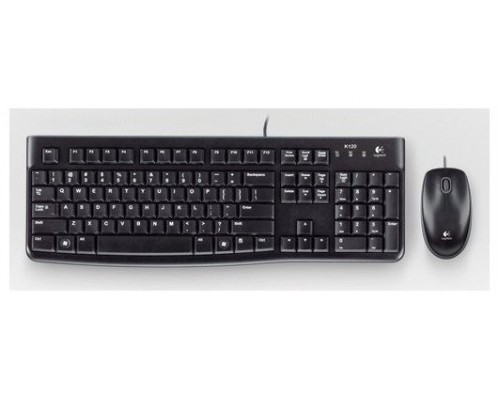 Teclado + mouse logitech mk120 optico