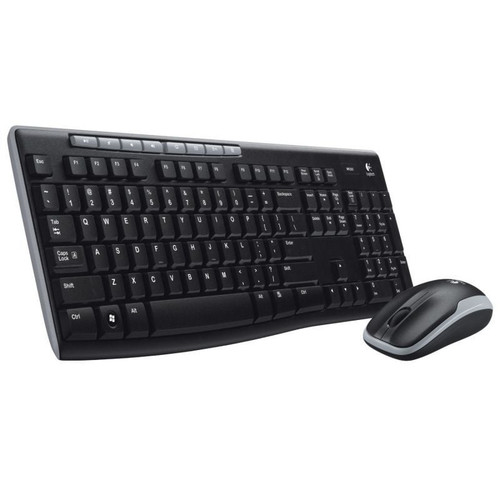 Teclado + mouse logitech mk270 optico