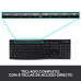 Teclado + mouse logitech mk270 optico