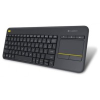 TECLADO LOGITECH k400 PLUS TOUCHPAD INGLES INALAMBRICO NEGRO-10DI TECLADO LOGITECH k400 PLUS TOUCHPAD INGLES INALAMBRICO NEGRO