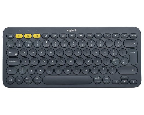 Teclado Logitech K380 Ruso Bluetooth Para Tres