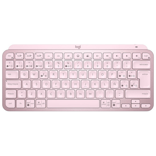 Teclado logitech mx keys mini rosa-MR19 Teclado logitech mx keys mini rosa