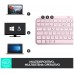 Teclado logitech mx keys mini rosa