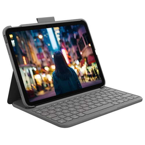 Funda logitech slim folio con teclado-MR27 Funda logitech slim folio con teclado