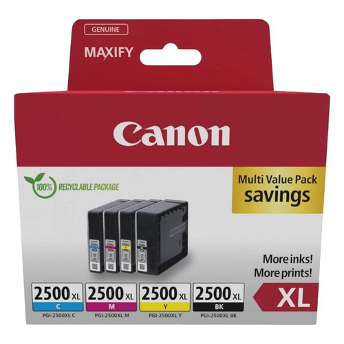 Multipack canon pgi - 2500xl bk c m-MR16 Multipack canon pgi - 2500xl bk c m