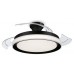 PHILIPS Ventilador Bliss Negro 35+28 W con luz LED