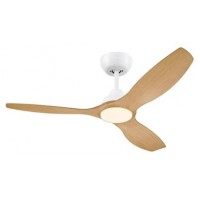 PHILIPS Ventilador Olas Blanco/Madera 32 W (ventilador) +24 W (luz)