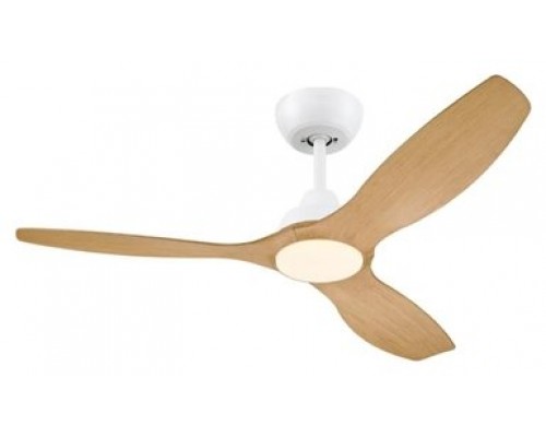 PHILIPS Ventilador Olas Blanco/Madera 32 W (ventilador) +24 W (luz)