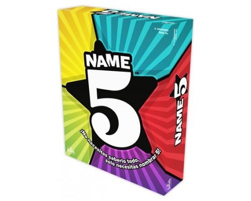 Juego mesa name 5 big box