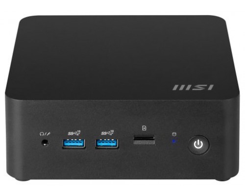 MSI CUBI NUC 1MG-237BEU PC/estación de trabajo barebone 0.84L sized PC Negro 150U Intel® SoC