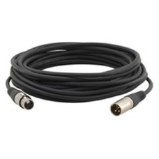 Kramer Electronics XLR Quad Style, 1.8m cable de audio 1,8 m XLR (3-pin) Negro