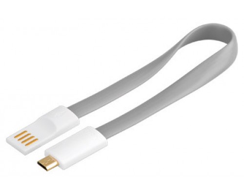 CABLE USB(A) 2.0 A MICRO USB(B) 2.0 GOOBAY 0.2M GRIS