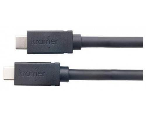 KRAMER INSTALLER SOLUTIONS USB 3.1 C(M) TO C(M) GEN-2,20V/3A ACTIVE CABLE-15F - CA-U32/FF-15 (96-0219105)