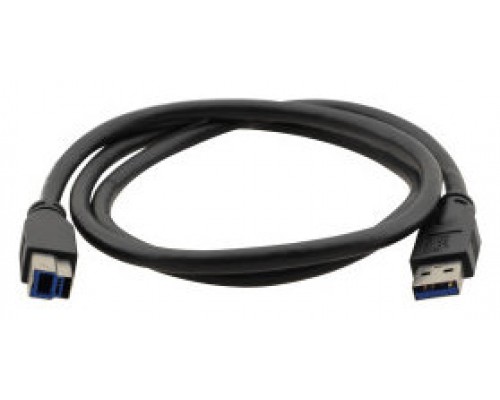 Kramer Electronics 10ft, USB3.0-A - USB3.0-B cable USB USB 3.2 Gen 1 (3.1 Gen 1) 3 m USB A USB B Negro