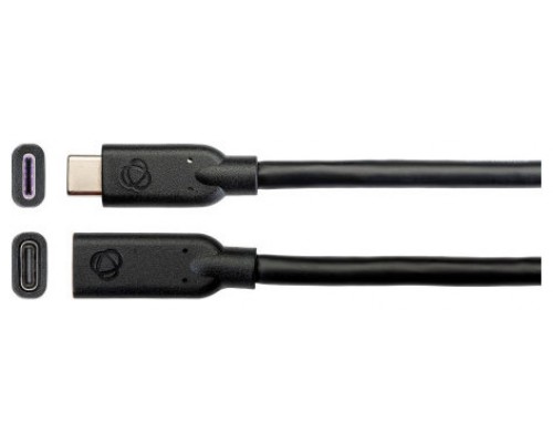 Kramer Electronics PG-U32/FF cambiador de género para cable USB–C Negro