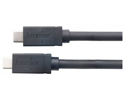 KRAMER INSTALLER SOLUTIONS USB-C FULL FEATURED CABLE, USB 3.2, PASSIVE, 3 FEET - C-U32/FF-3 (96-0235103)