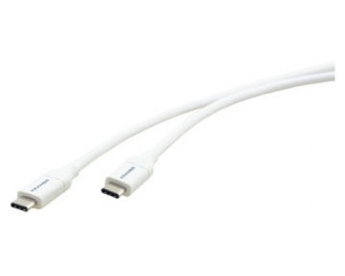 Kramer Electronics C-USB/CC-6 cable USB 1,8 m USB 2.0 USB C Blanco