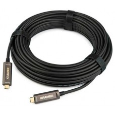 KRAMER CONNECT - CABLES USB 3.1 C(M) TO C(M) GEN-2, OPTIC CABLE-50FT- CP-AOCU31/CC-50 (97-043000050)-MR102 KRAMER CONNECT - CABLES USB 3.1 C(M) TO C(M) GEN-2, OPTIC CABLE-50FT- CP-AOCU31/CC-50 (97-043000050)