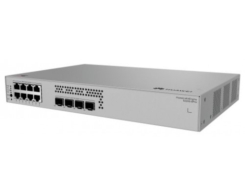 HUAWEI DATA COMMUNICATION,S220S 8P4J,S220S 8P4J,S220S 8P4J 8 10 100 1000BASE T PORTS 128 W POE , 4 2.5GE SFP PORTS, BUILT IN AC POWER, FANLESS
