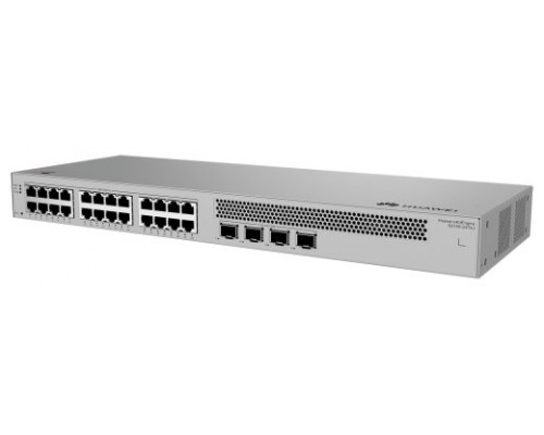 HUAWEI DATA COMMUNICATION,S310S 24T4J,S310S 24T4J,S310S 24T4J 24 10 100 1000BASE T PORTS, 4 2.5GE SFP PORTS, BUILT IN AC POWER, FANLESS