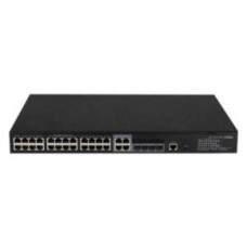 H3C S5130S-28S-HPWR-EI-AC L2 ETHERNET SWITCH WITH 24*10/100/1000BASE-T POE+ PORTS (AC 370W), 4*100/1000BASE-X SFP COMBO PORTS, AND 4*1G/10G BASE-X SF