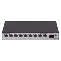 H3C LS-1600V2-10P-HPWR-GL switch Gestionado Gigabit Ethernet (10/100/1000) Energía sobre Ethernet (PoE) Gris, Negro