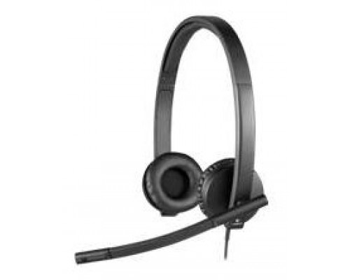 AURICULARES LOGITECH H570e NEGRO MICROFONO ALAMBRICO