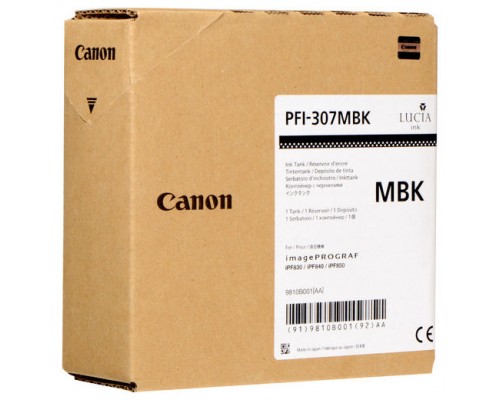 Canon iPF830,iPF840,iPF850 tinta Negro Mate