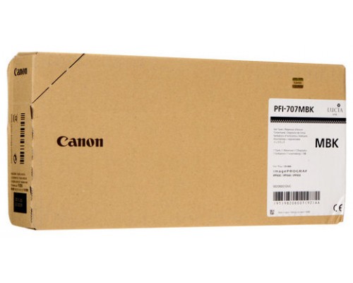 Canon IPF 830 Cartucho Negro Mate PFI-707