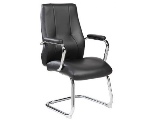 SILLA CONFIDENTE IMITACIÓN PIEL NEGRO ROCADA 985V22 (Espera 4 dias)