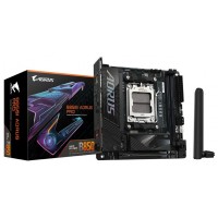 GIGABYTE B850I AORUS PRO Placa Base - Compatible con procesadores AMD Ryzen Serie 9000, VRM digital de 8+2+1 fases, hasta 8400MHz DDR5 (OC), 1xPCIe 5.0 + 1xPCIe 4.0 M.2, 2.5LAN, WIFI 7, USB 3.2 Gen 2