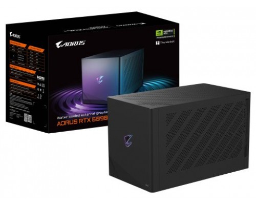 GIGABYTE AORUS RTX 5090 AI BOX Tarjeta Gr&aacute;fica &ndash; 32 GB GDDR7, 512 bits, PCI-E 5.0, frecuencia de n&uacute;cleo 2407 MHz, 3 x DP 2.1, 1 x HDMI 2.1, GV-N5090IXEB-32GD 1.0