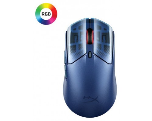 HP Ratón gaming inalámbrico HyperX Pulsefire Haste 2 S azul marino