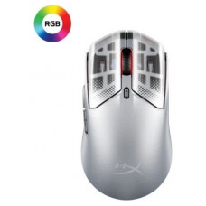 HP Ratón gaming inalámbrico HyperX Pulsefire Haste 2 S plateado
