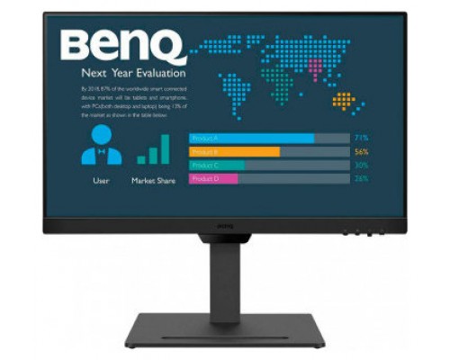 MONITOR BENQ BL2490T, 23.8" IPS FHD,  100Hz, DP / 2x HDMI, AlTAVOCES, VESA, REGULABLE ALTURA, EYECARE