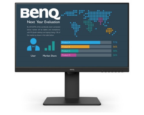 BenQ BL2486TC pantalla para PC 60,5 cm (23.8") 1920 x 1080 Pixeles Full HD Negro