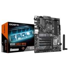 GIGABYTE B550 EAGLE WIFI6 Placa base - Procesadores AMD Ryzen serie 5000 G, VRM de 10+3+1 fases, hasta 3200 MHz DDR4, 1xPCIe 4.0 + 1xPCIe 3.0 M.2, LAN 1GbE, WIFI 6, USB 3.2 Gen 2