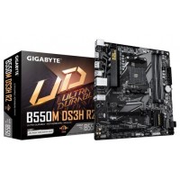 GIGABYTE B550M DS3H R2 Placa base - Procesadores AMD Ryzen 5000, VRM de 5+3 fases, hasta 4733 MHz DDR4 (O.C.), 1x M.2 PCIe 4.0 + 1x M.2 PCIe 3.0, LAN 1 GbE, USB 3.2 Gen 1-12MR GIGABYTE B550M DS3H R2 Placa base - Procesadores AMD Ryzen 5000, VRM de 5+3 fases, hasta 4733 MHz DDR4 (O.C.), 1x M.2 PCIe 4.0 + 1x M.2 PCIe 3.0, LAN 1 GbE, USB 3.2 Gen 1