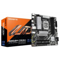 GIGABYTE B860M DS3H Placa base - CPUs Intel Core Ultra, VRM de 5+1+2+1 fases, hasta 9066MHz DDR5, 1xPCIe 5.0 + 1xPCIe 4.0 M.2, LAN 2,5 GbE, USB 3.2 Gen 2