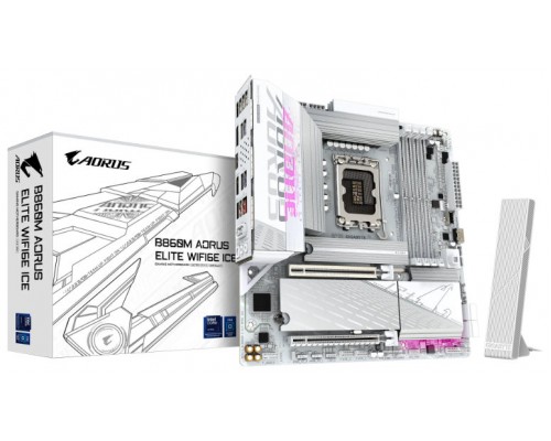 PLACA BASE GIGABYTE B860M A ELT WF6E ICE 1.0