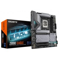 GIGABYTE Z890 EAGLE Placa Base - Compatible con CPUs Intel Core Ultra (Serie 2), VRM de 14+1+2 fases, hasta 8800MHz DDR5 (OC), 1x PCIe 5.0 M.2 + 3x PCIe 4.0 M.2, LAN de 2,5GbE, USB4