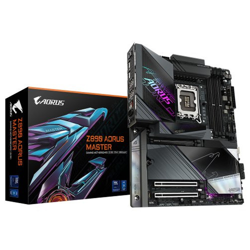 PLACA GIGABYTE Z890 AORUS MASTER,INTEL,1851,Z890,4DDR5,WIFI-MR80 PLACA GIGABYTE Z890 AORUS MASTER,INTEL,1851,Z890,4DDR5,WIFI