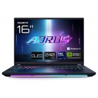 GIGABYTE AORUS MASTER 16 BYH Portátil Gaming - 16,0“, 240Hz OLED, Intel Core 275HX, NVIDIA RTX 5080 GPU, 32GB DDR5 5600MHz, 1 x Gen4 1TB SSD, Windows 11 Pro, Garantía de 2 años, AORUS MASTER 16 BYHC5ESE64SP