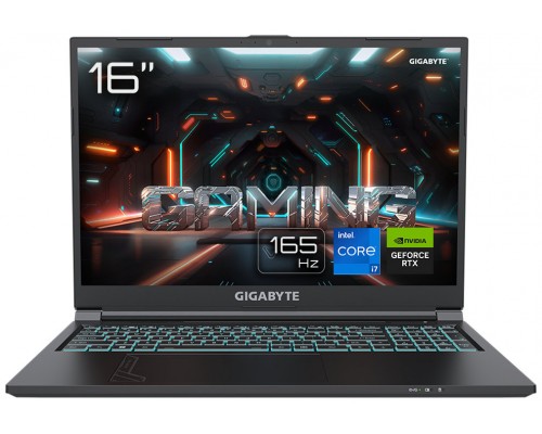 GIGABYTE PORTATIL G6 MF-72ES893KD,i7-13620H,16GB DDR5,SSD 512GB,15.6" FHD 144Hz,RTX4050/6GB,FREEDOS