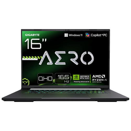 GIGABYTE PORTATIL AERO X16 2WHA3ESC64AH,AMD RYZEN AI 9 HX 370,32GB DDR5,SSD 1TB,16" QHD+ 165HZ,RTX5070/8GB,W11 HOME-MR189 GIGABYTE PORTATIL AERO X16 2WHA3ESC64AH,AMD RYZEN AI 9 HX 370,32GB DDR5,SSD 1TB,16" QHD+ 165HZ,RTX5070/8GB,W11 HOME